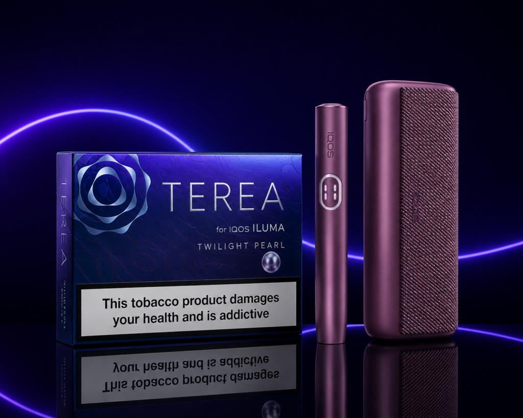 TEREA Twilight: Deep Tobacco, Cool Blueberry and a Clean Menthol Finish