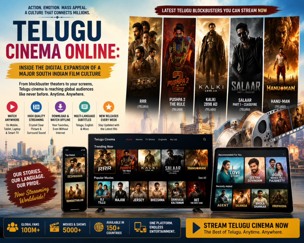 Telugu Cinema Online: Inside the Digital Expansion of a Major South Indian Film Culture