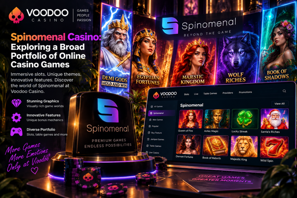 Spinomenal Casino: Exploring a Broad Portfolio of Online Casino Games